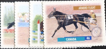 Canada #1795-98 Horse Racing MNH
